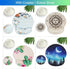 Ergonomic Mouse Pad with Wrist Support Rest, Large Gel Mousepad with Coaster for Pain Relief at Home & Office - Forest