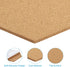 PATIKIL 2 Pack 12x10" 1/4" Thick Self Adhesive Cork Board Tiles, Hexagon Bulletin Board Display for Home Office