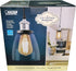 Feit Electric Dimmable LED Vintage Pendant Light Brushed Nickel with Clear Glass