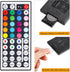 SUPERNIGHT 44 5050 2835 3528 Keys RGB LED Light Strip Wireless Remote Controller Led Light Remote Replacement for SMD