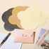 PATIKIL 50 Pack Mini Envelopes, Heart Clasp Tiny Items Storage, Cute Present Card Holder for Wedding Greeting Party,