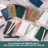 PerKoop 24 Pcs Waterproof Notebook - 3x5'' Pocket Tactical Notepad, Small Spiral Memo with Ballpoint Pen, Dark Color