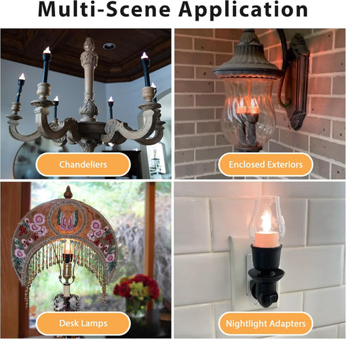 Velaflame Smart Flameless Candle (Black Lamp)