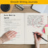 EUSOAR Graph Journal, 3 Packs Large A4, 8.5" x 11", 40 Sheets/80 Pages, 100gsm Thick Paper, Kraft Sketchbook