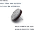 Nail on Felt Pads Furnigear Furniture Pads, 24Pack Chair Felt Pads for Hardwood Floors (1-1/2", Gray)