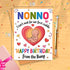 Moonlit93 Nonno - I Can't Wait For Our First Cuddle Happy Birthday From The Bump! Card - Ideas Birthday Card For Nonno