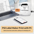 Barcode Label Printer P50, Portable Bluetooth Thermal Mini Label Maker for Office & Home, Easy to Use for Small Business