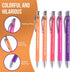 Funny Cat Pens - Snarky Office Gag Gifts for Pet Owners, Cat Lovers & Coworkers - Black Ballpoint Pens with Witty