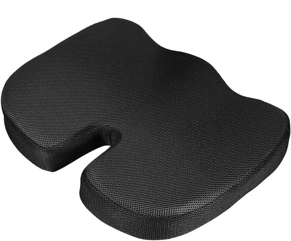 BAHREL Memory Foam Seat Cushion for Office Car Chair, Orthopedic Chair Pad, for