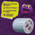 ATack Waterproof Patch and Seal Tape, Clear, 4" x 10', Water Barrier Tape for Leak Repair on Pipes, Roof, Boat