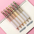 Mr. Pen- Retractable Gel Pens, 6 Pack, Black Ink Gel Pens, Vintage Barrels, Fast Dry, Gel Pens Fine Point 0.5mm, Retractable Pens, Cute Pens, Gel Ink Pens, Aesthetic Pens for Journaling Fine Tip Pens by Mr. Pen