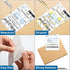 9527 Product 4 6 Pack 100 Label,100 Stack,1 x Thermal Labels - of Fanfold Labels for Direct Thermal Printer, White