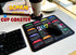 Calendar Mouse Pad 2025 Bulk 10.3"X8.3", XL Mouse Pad Calendar with Holidays, Non-Slip Rubber Base, Home Office Desk