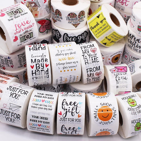 Littlefa Thanks for Supporting This Side Husting Mama Stickers, Thank You for Supporting This Mama Small Business