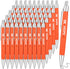 Qilery 200 Pcs Breast Cancer Pens Bulk - Pink Ribbon Retractable Ballpoint Pens with HOPE Imprint for Charity Run