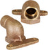 Everflow Supplies CFHE0012-NL 1/2" Nominal Diameter No Lead Hi-Ear Cast Brass 90 Degree Elbow with Sweat Socket