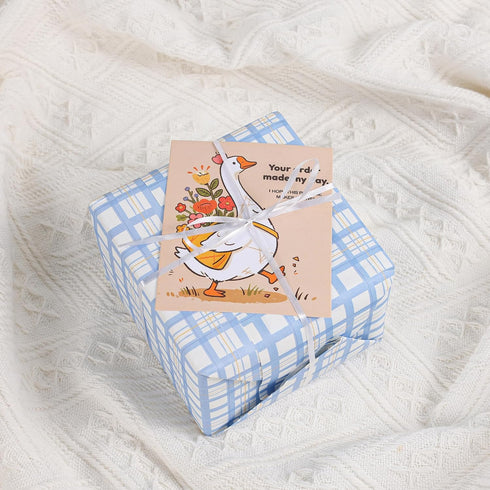 WTYONZEL 160Pcs Business,3"x3.5",Back Packaging Thank You Cards Small Blank Your Order Made My Day Card for Business