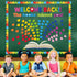 Chunnin Colorful Heart Reading Bulletin Board Decorations Set, Welcome Back The Book Missed You Craft Supplies