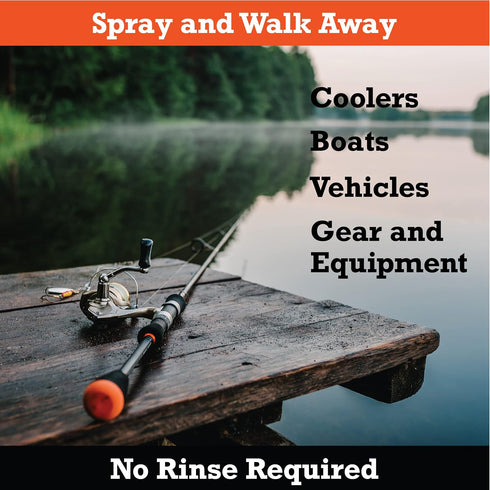 8 SNiPER II Disinfectant Cleanser and Odor Eliminator, Cleaner for Outdoor Disinfecting Purposes, Use for Hunting