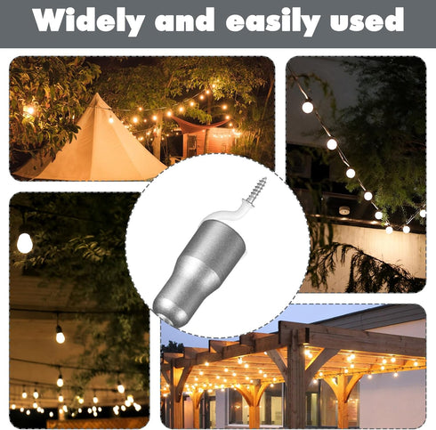 Xinjoduz 2 1/4 Inch Set Xindojuz PCS Wing Nut Driver Bit, Hex Shank Hurricane Shutter Drill Bit Wire Twister for Drill