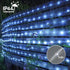 66ft 200 8 YEGUO Solar Rope Lights Outdoor Waterproof, LED White String Lights, Modes Fairy Lights in Clear Thin Tube