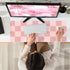 Non-Slip Pink Desk Pad, Waterproof PU Leather Desk Protector, Large Blotter, Easy Clean Laptop Writing Mat