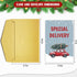 Oamiolek Funny Christmas Pregnancy Announcement Card, Humor Pregnancy Reveal Card for Grandma Grandpa Friends, Special