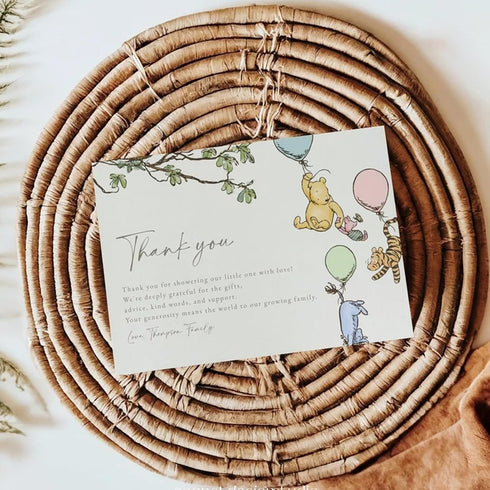 8 30-200 (8.5x8.5 Custom Baby Shower Thank You Cards, Sizes, pcs, Upload Your Design in)
