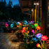 Anordsem Rose Lights Solar Powered for Women: Garden Light Waterproof for Yard Decorations Outdoor - Flower Lamp
