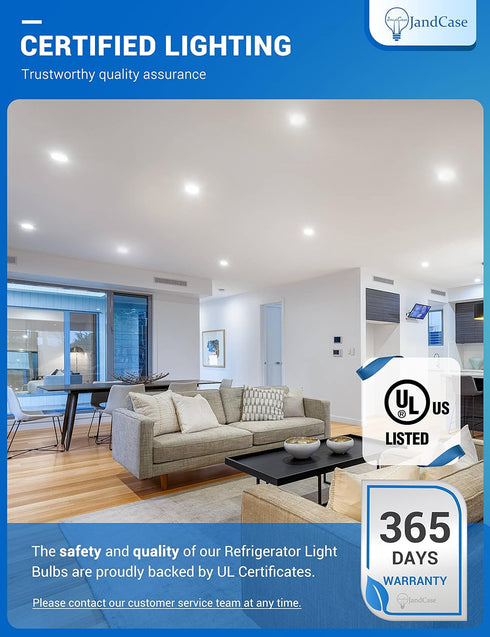 JandCase BR30 LED Flood Light Bulbs, Indoor Flood Light, E26 Base, Dimmable, 11W (65W Equivalent), 5000K Daylight