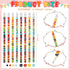 Kosiz Happy Birthday Pencils, Colorful Printed Birthday Pencils with Top Erasers, Perfect for Teachers and Kids Gifts