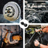 Hex Socket Head Cap Screws, Metric Thread Hexagon Allen Drive Machine Bolt Nuts, 405pcs Black 12.9 Class M3 M4 M5