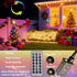 66FT 200 Dimmable Joomer Color Changing Christmas Lights, LED String Lights with Remote Timer Connectable Fairy String