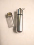 Oil Vial with Inner Vial, 4 Pack, Silver