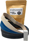 18 Inch Assorted Sharpening Belt Kit with Super Strop Leather Honing Strop Belt, 1 X