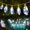 (New) Outdoor String Lights, 24FT Hemp Rope LED Patio Lights, Waterproof 8
