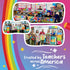 Sproutbrite Numbers 1-100 Chart - (39 x 27 inch) Classroom Decor Teacher Banner