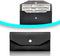 Budget Binder Cash Envelopes Wallet, Reusable Pu Leather Money Organizer for Cash and Bank Card, Black