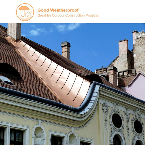 uxcell Copper Sheet Roll 2000mm x 20mm x 0.1mm, 99.9% Pure Copper Strip for DIY Projects