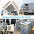YukiHalu 50+5 uF 50/5 MFD 370 or 440 VAC CBB65 Dual Run Capacitor for Air Conditioner, Motor Run, Heat Pump