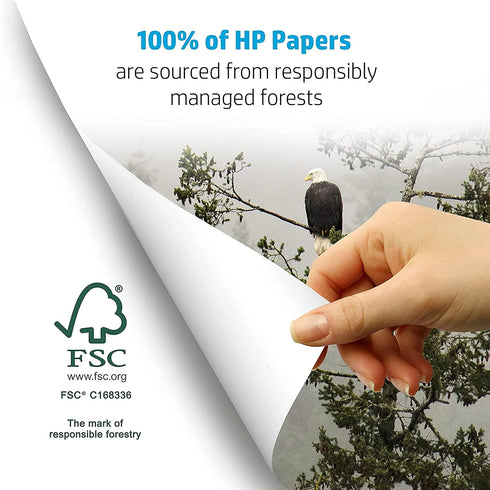 HP Papers 8.5 11 20 lb, 1 500 92 200230R , x Paper, Copy Ream - Sheets, Bright, FSC Certified