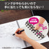 KOKUYO D Shaped Soft Ring Notebook, 5mm Grid Ruled, 70 Sheets, A5, Black, Japan Import (SU-SV437S5-D) by KOKUYO