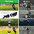 12V 5W MR16 Bulb 2700K Low Voltage Spotlight, Black LED Landscape Lighting, Outdoor Waterproof Aluminum Uplight