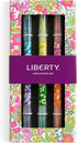 Galison Liberty Mitsi Highlighter Set: 6 Neon Ink Colors with Japanese Design