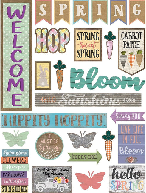 Teacher Created Resources Home Sweet Classroom, Spring Mini Bulletin Board Set