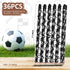 Soccer Pencils, Sports Pencils with Eraser, Unsharpened Wooden Pencils for Kids, 36 Pieces for School Supplies