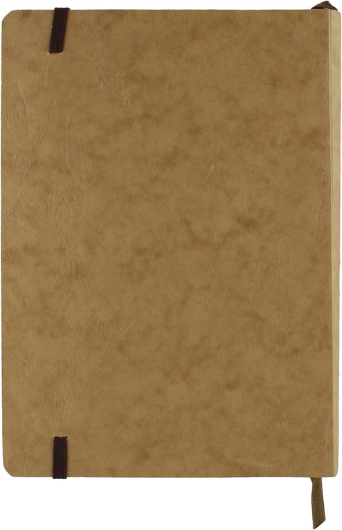 Clairefontaine 'Age Bag' Thread-Bound Notebook, A5, Dot, 192 Pages - Brown by Clairefontaine