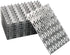 20 Pack 6x4 inch Pronged Truss Plates with 8mm Nail Teeth, Galvanized Steel Flat Mending Plates for Timber Roofing