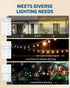 Dimmer 100FT DEWENWILS Wireless Switch Kit, Single Pole Outdoor Wireless Light Switch and Receiver Kit, No Wiring, No