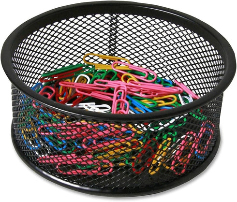 Sparco Steel Mesh Paperclip Holder